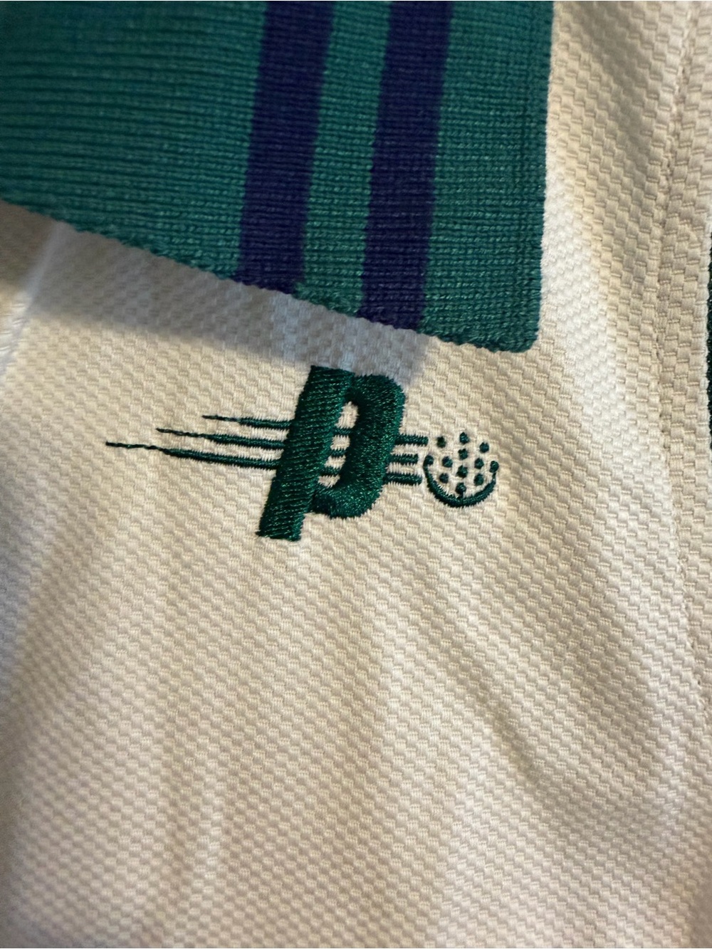Prince Pickleball Tennis Dress White Green Pleated Collared Athleisure NWT XXL - Picture 4 of 8